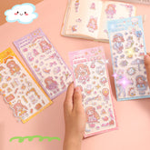Kawaii 3D Sweetheart Cartoon Bubble Stickers,Stickers